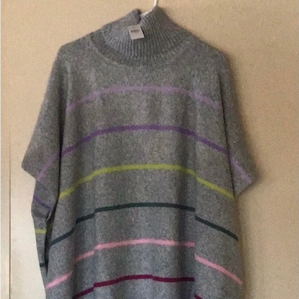 The Loft Turtleneck Sweater Poncho